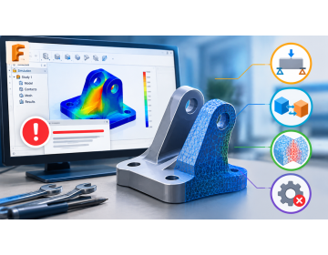 Fusion 360 Simulation Failed? Fix Constraints, Contacts, and Mesh Errors